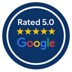 Google Rated 5 stars
